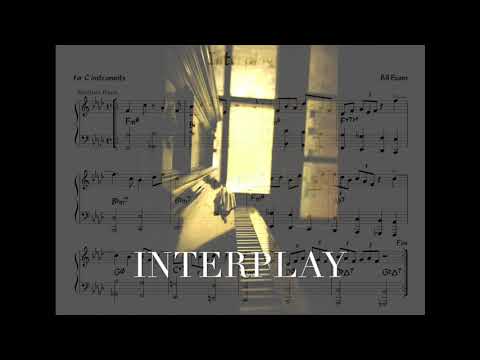 Interplay (B. Evans) Backing track + music sheet