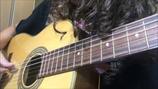 Conquer Or Die - Megadeth, acoustic guitar lesson, by Gabriel Mendes
