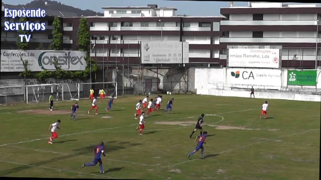Esposende 9 _ Melgacense 0 _ Jogo em Esposende
