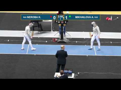 T32 MIKHAILOVA A. - NEROBA K. Black sea cup / women's individual (Blue piste)