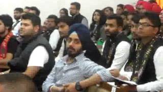 preview picture of video 'VOTE OF THANKS IN CEREMONY CONVOCATION AT GURUKUL VIDYAPEETH RAJPURA'