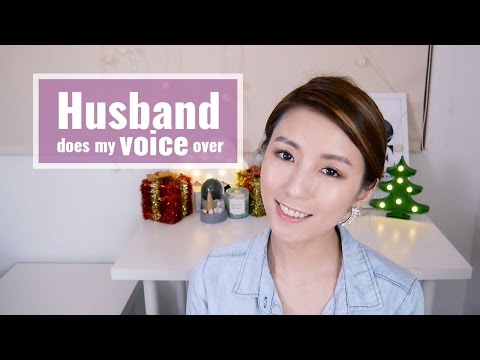 Husband does my voice over 老公配音彩妝教學