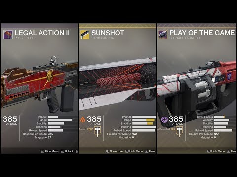 Viewer Loadout: Solo Prestige The Pyramidion w/ Pulse Rifle, Sunshot, Grenade Launcher