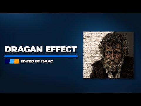How To Make The Dragan Effect In Photoshop In 1 Minute