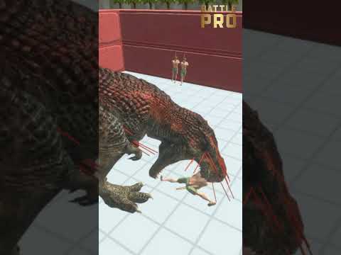 Trex vs Archie The Archers - Animal Revolt Battle Simulator