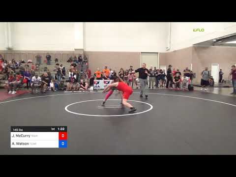 2018 Women's National /Schoolgirl 145 RR Rnd 1 - Jessie McCurry (Team) Vs. Attalia Watson (Team).m