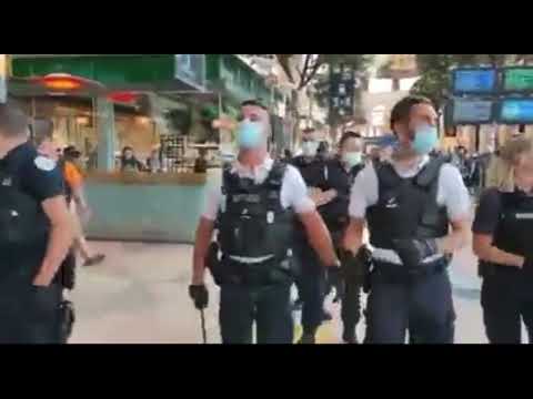 🇫🇷When you try to deny the French People access to a shopping centre based on injection status 💪🏻