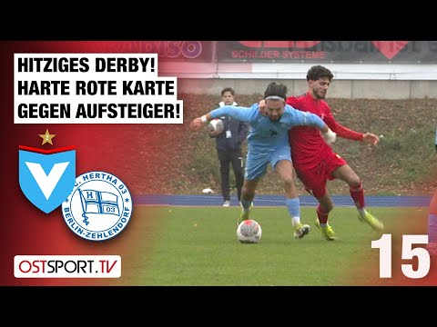 Hitziges Derby! Harte Rote Karte gegen Aufsteiger: Vikt. Berlin - Zehlendorf | Regionalliga Nordost