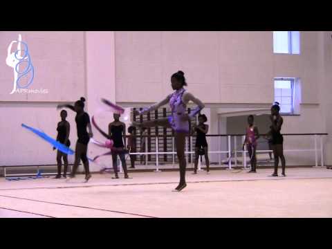 Alice Tomás - ANG - Fita (Ribbon) - Observação Senior de Angola (Setembro) 2014