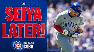 Seiya Suzuki hits a GRAND SLAM for the Cubs! ???? (10th homer of the year!) | MLB Highlights