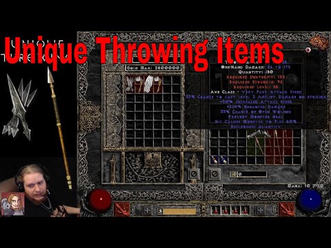 Hyped For D2R - Unique Throwing Weapons