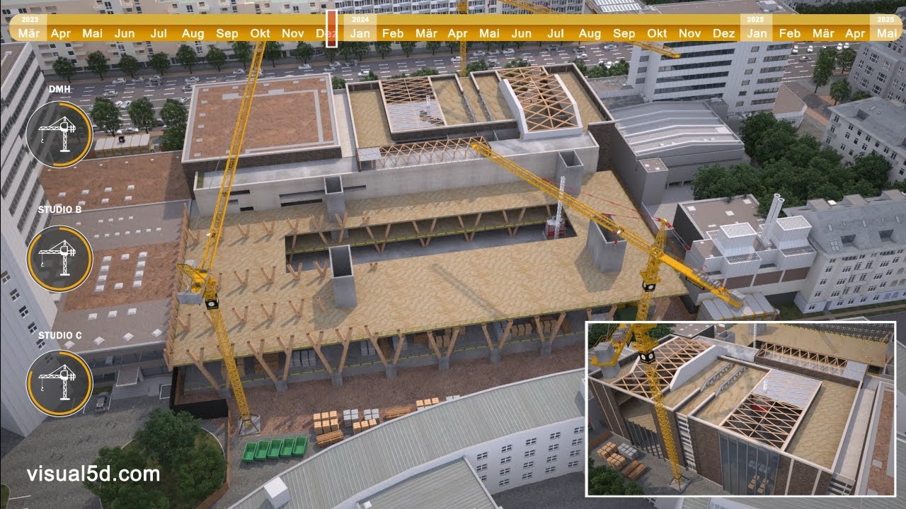 4d construction animation