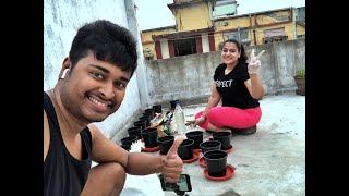 🏡GARDEN ON ROOF|| KETO DIET🍗😍 || KETO SHOPPING ON AMAZON 🍫😱|| PIZZA🍕| GROWING VEGETABLES n FLOWERS🌻🌻