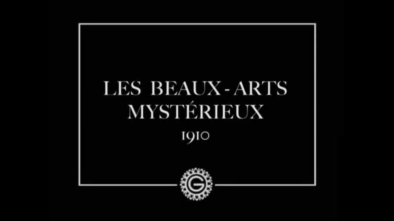 Загадкове образотворче мистецтво / Les beaux-arts mystérieux (Emile Cohl, 1910)