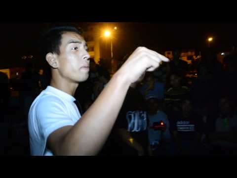 LIRIKO DEMOH vs LUCKA A18 -ONE LINE- Colectivo SJM Hip Hop - JUNTADA