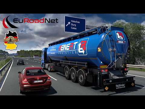 ETS2 EuRoadNet - Vetschau/Spreewald nach Löbau [3108] EURO TRUCK SIMULATOR 2