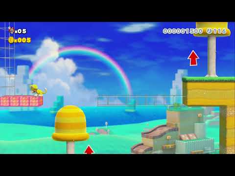 Super Mario Maker 2 Story Mode: 49 Blinking Block Blitz