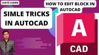 Unlock the Mystery of Editing Blocks in AutoCAD - Here