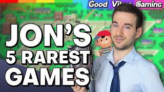 Jon's 5 Rarest Games