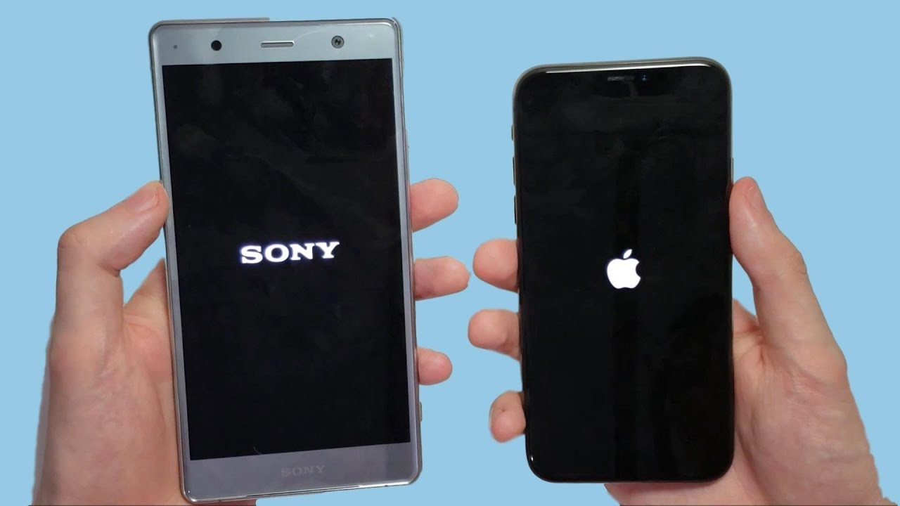 Sony Xperia XZ2 Premium vs iPhone X Speed Test & Cameras!