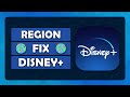How To FIX Disney Plus Not Available In Your Country Tutorial