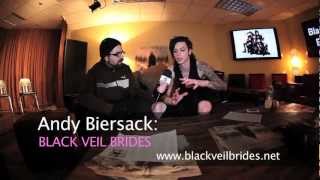 EXCLUSIVE Interview With Andy Biersack From BLACK VEIL BRIDES At Private Listening Party!