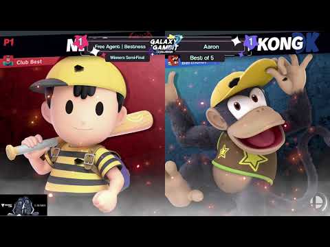 GGxC 9.5 - Aaron (Diddy Kong) Vs. BestNess (Ness) - Top 8 Winners Semi-Final