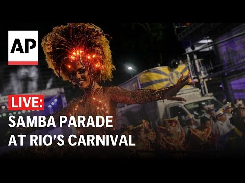 Rio de Janeiro Carnival 2025 LIVE: Watch samba school parade in Brazil