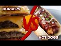 Burgers Vs. Hot Dogs Burgers Vs. Hot Dogs