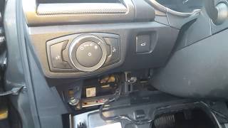 How to install a headlight switch on a ford fusion escape transit mondeo