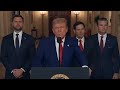 WATCH President Trump Speaks Following US Strikes On Iranian Nuclear Sites