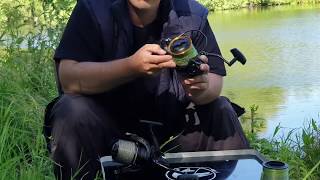 Катушка карповая kaida warrior hvc 01 75