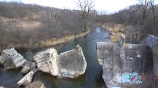 Broken Down Dam - Fergus Falls, MN - Yuneec Typhoon Q500 4K