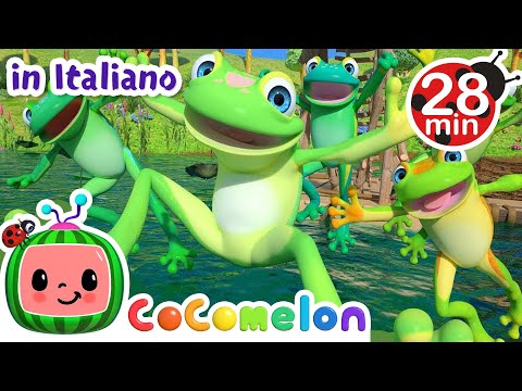 Le ranocchiette | CoComelon Italiano - Canzoni per Bambini