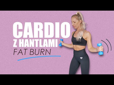 CARDIO Z HANTLAMI 💦 | FAT BURN | 20 MIN. | EFEKTYWNE SPALANIE | Agata Zając