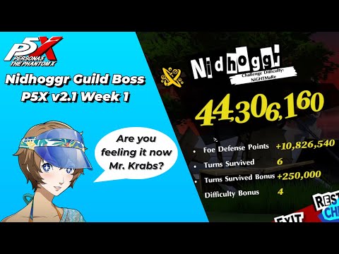 Nidhoggr Guild Boss Guide - Summer Closer A0 | P5X Global v2.1