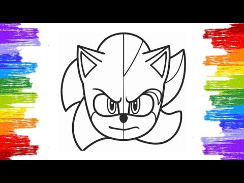 Sonic & Shadow Coloring Pages/Sonic Coloring Pages/ Alan Walker - Fade [NCS Release]