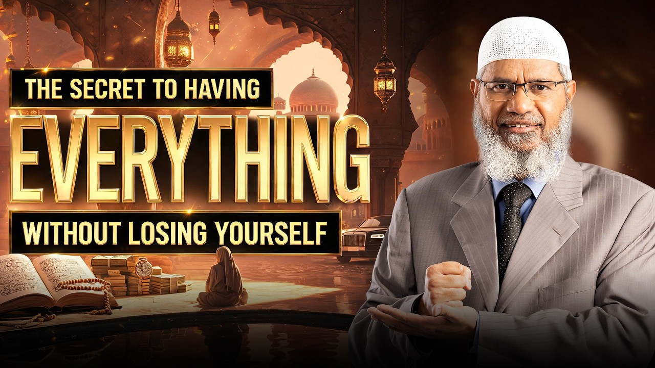 The Secret to Having Everything Without Losing Yourself - Dr Zakir Naik
