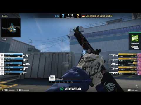 Big vs Unicorns of Love MAP NUKE l ESEA MDL S33 EUROPE l FULL MATCH