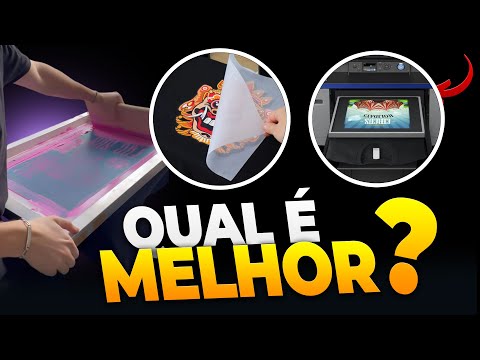 SILK, DTG OU DTF QUAL É O MELHOR PARA MINHA MARCA?