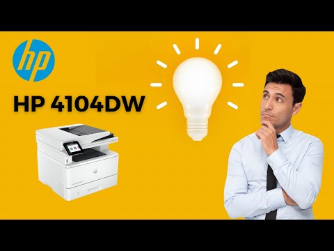 HP LaserJet Pro MFP 4101- 4104dw/fdn/fdw Printer series