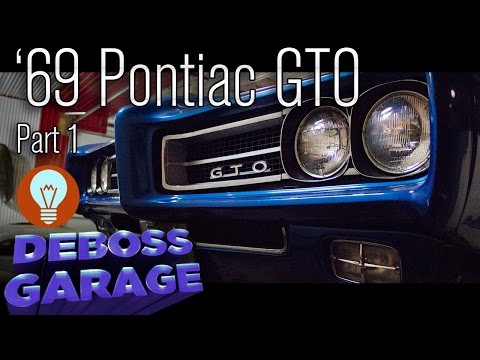 '69 Pontiac GTO In The Shop