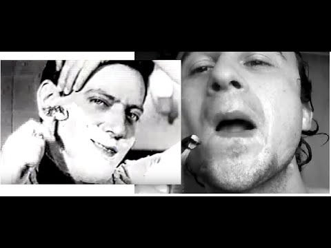 Comercial Lâmina de barbear Gillette Azul - Anos 50