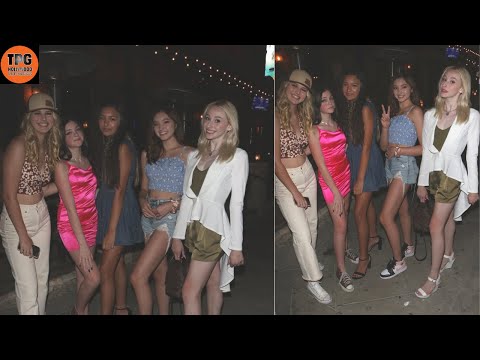 Girls night out with Skyla, Madeleine, Kendall and Gabby.