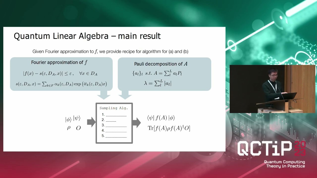 Samson Wang - Qubit-efficient randomized quantum algorithms for linear algebra