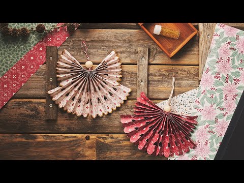 Anjo de papel elegante – DIY por Søstrene Grene