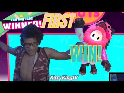 FIRST TIME EXPERIENCING FALL GUY! CHEATERS!!!! (Ft. LockDown_HD)