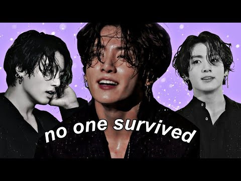 190811 jungkook ft. his long wavy hair because we're not okay