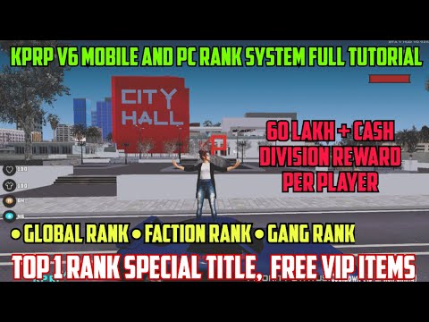 KPRP V6 RANK SYSTEM TUTORIAL MALAYALAM || A TO Z TUTORIAL SAMP || HOW TO DOWNLOAD GTA RP IN PHONE