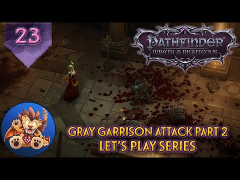 Pathfinder Wrath of the Righteous - Attacco alla Guarnigione Grigia Parte 2 - Puzzle della Statua...
